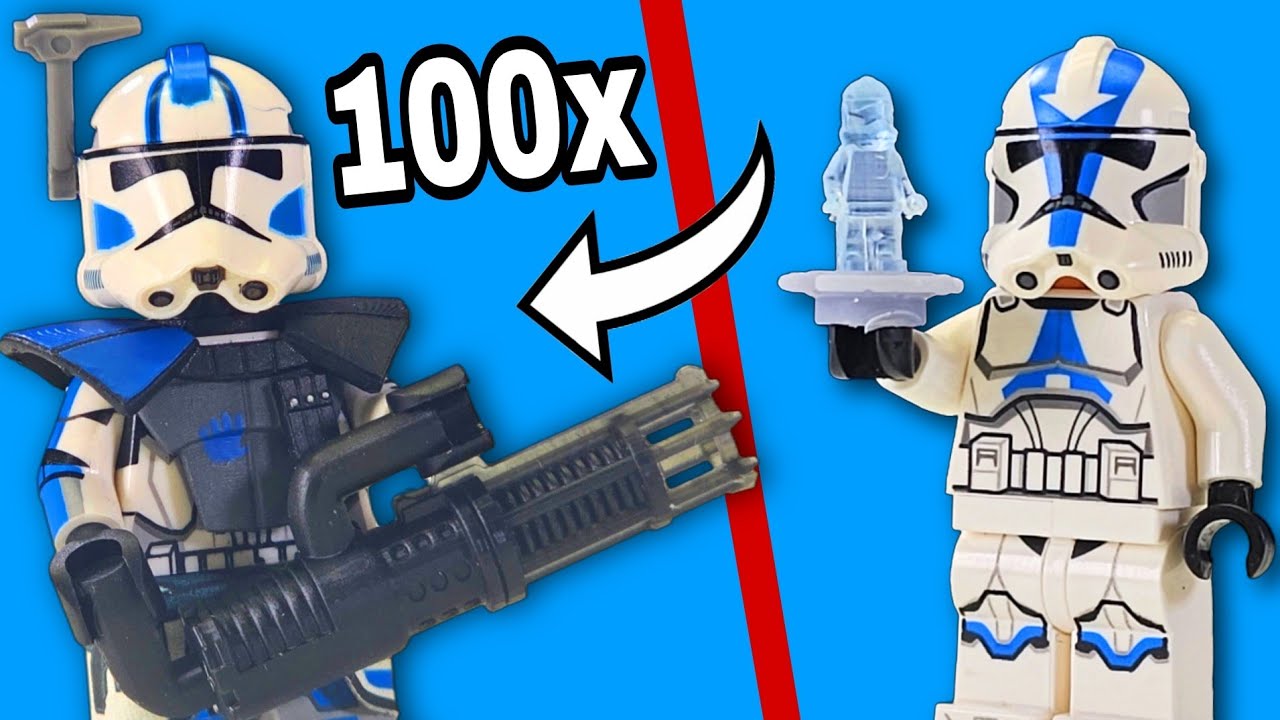 Я УЛУЧШИЛ Lego Clone Troopers...
