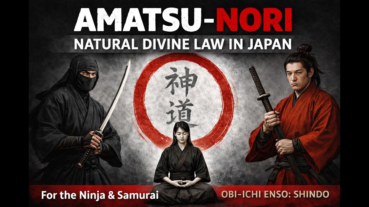 ТАЙНАЯ ДОКТРИНА НИНДЗЯ И САМУРАЯ ⛩ Понимание Амацу-Нори