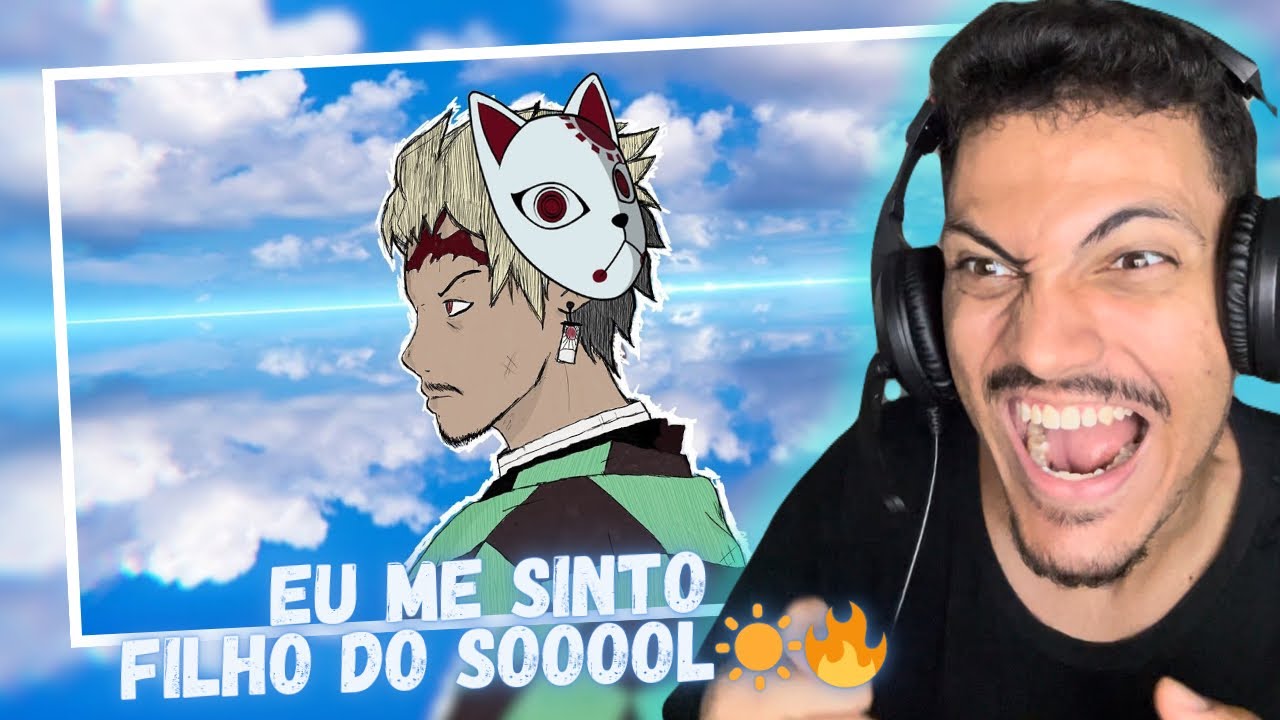 I FEEL LIKE A CHILD OF THE SUN! D&Atilde;O REACTS: Rodrigo Zin - Tanjiro Kamado