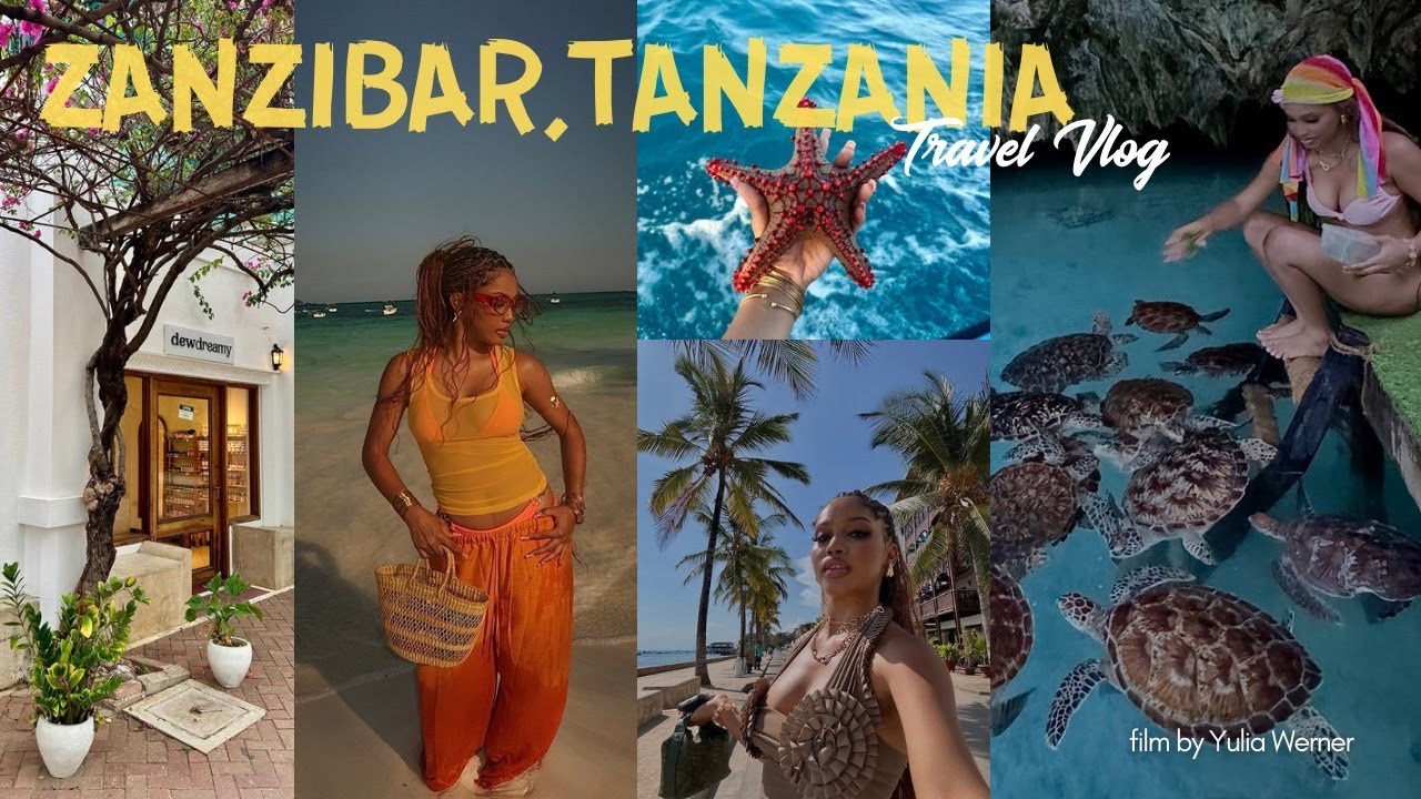 TRAVEL VLOG// ZANZIBAR with the people I LOVE | Fun Filled Experiences + More