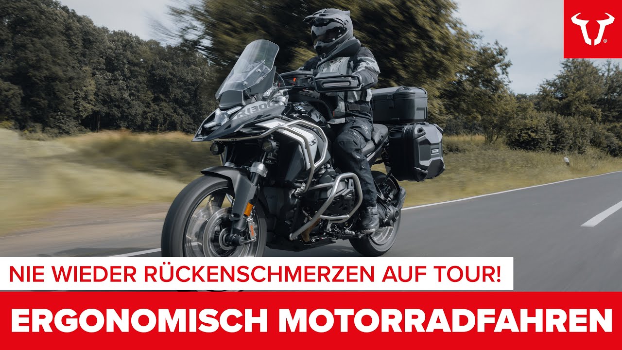 Ergonomisch Motorradfahren: Nie wieder R&uuml;ckenschmerzen auf Tour!