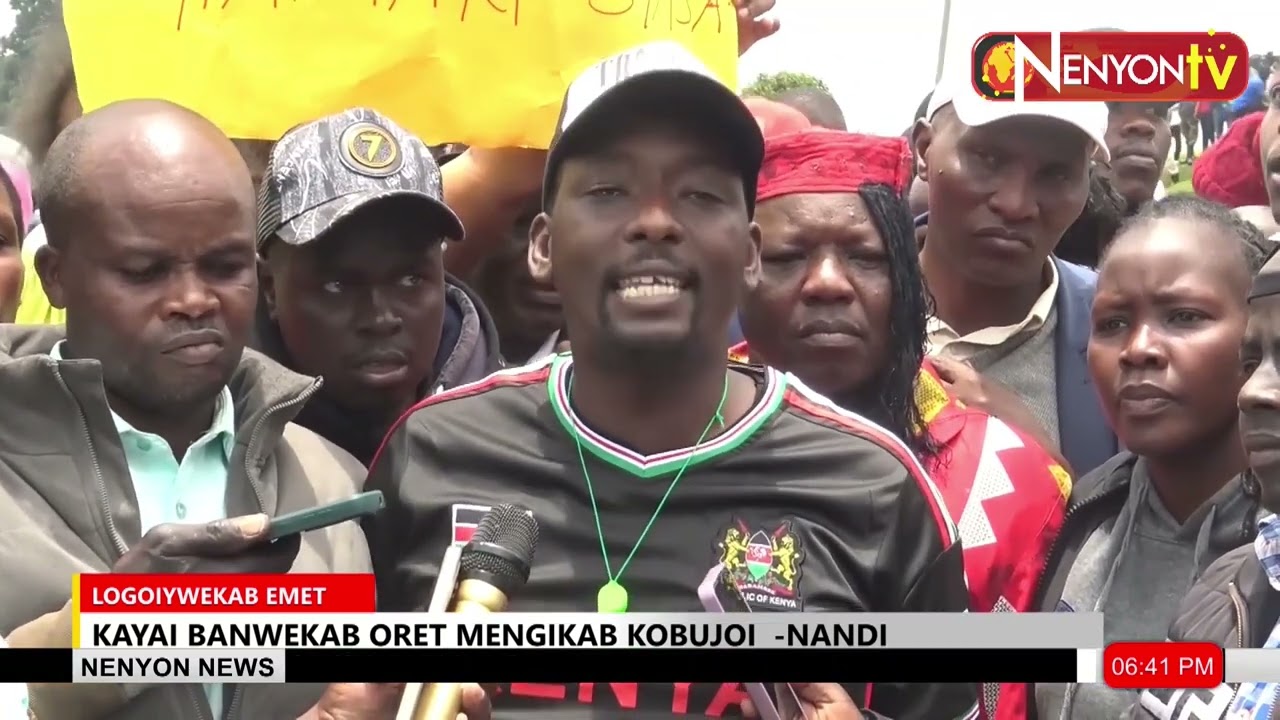 KOBUJOI RESIDENTS PROTEST COURT CASE SEEKING TO HALT OPERATIONS OF ALDAI UNIVERSITY
