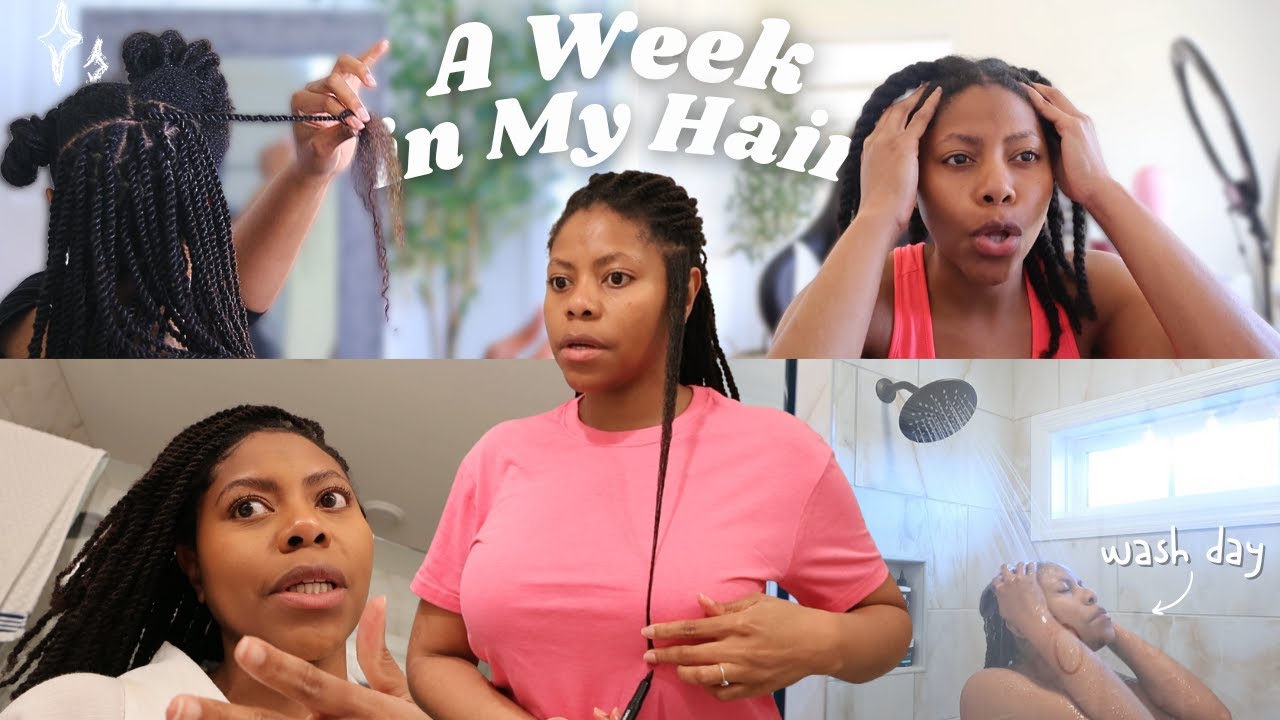 Here we go again! Hair challenge, length check, wash day, mini twists, supplements, & fun!