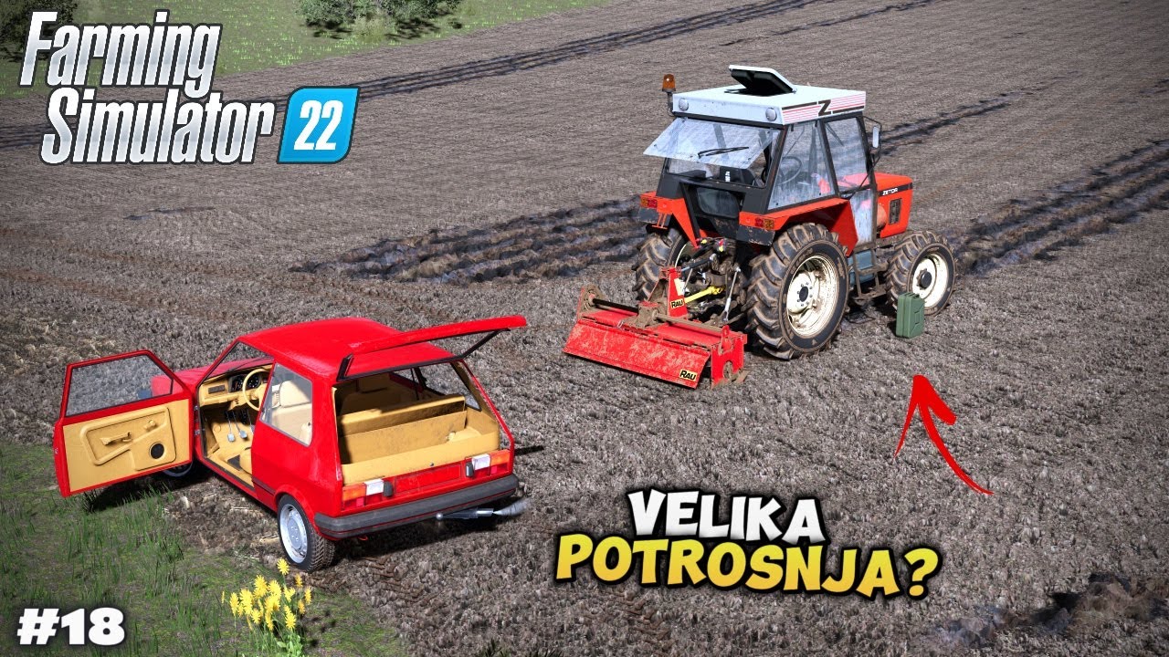 POČiNJEMO FREZANjE ZA KUKURUZ NA DOLINI | *test zetora* EP18/S2 | FS22