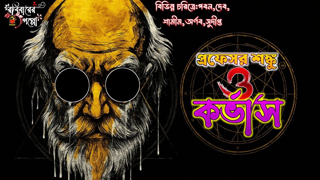 প্রফেসর শঙ্কু ও কর্ভাস ।। রবিবারের গপ্পো ।। পবন,দেব,শামীম,অর্ণব,সুদীপ্ত ।।