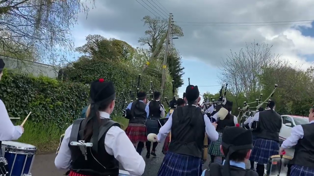 Jesus Loves Me played By Harry Ferguson Pipe Band on the Scout Parade April 2023