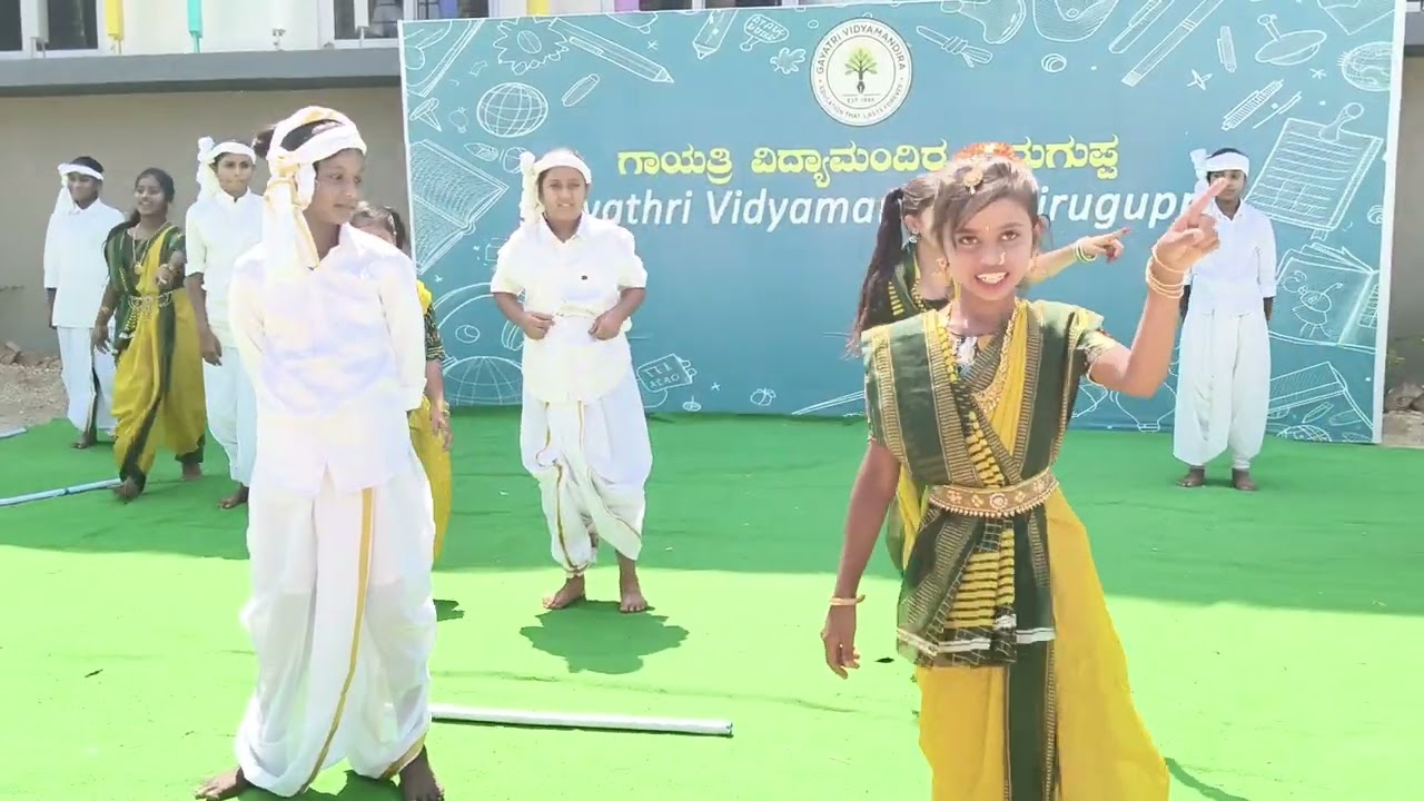 My daughter Sukrutha # her school group dance 