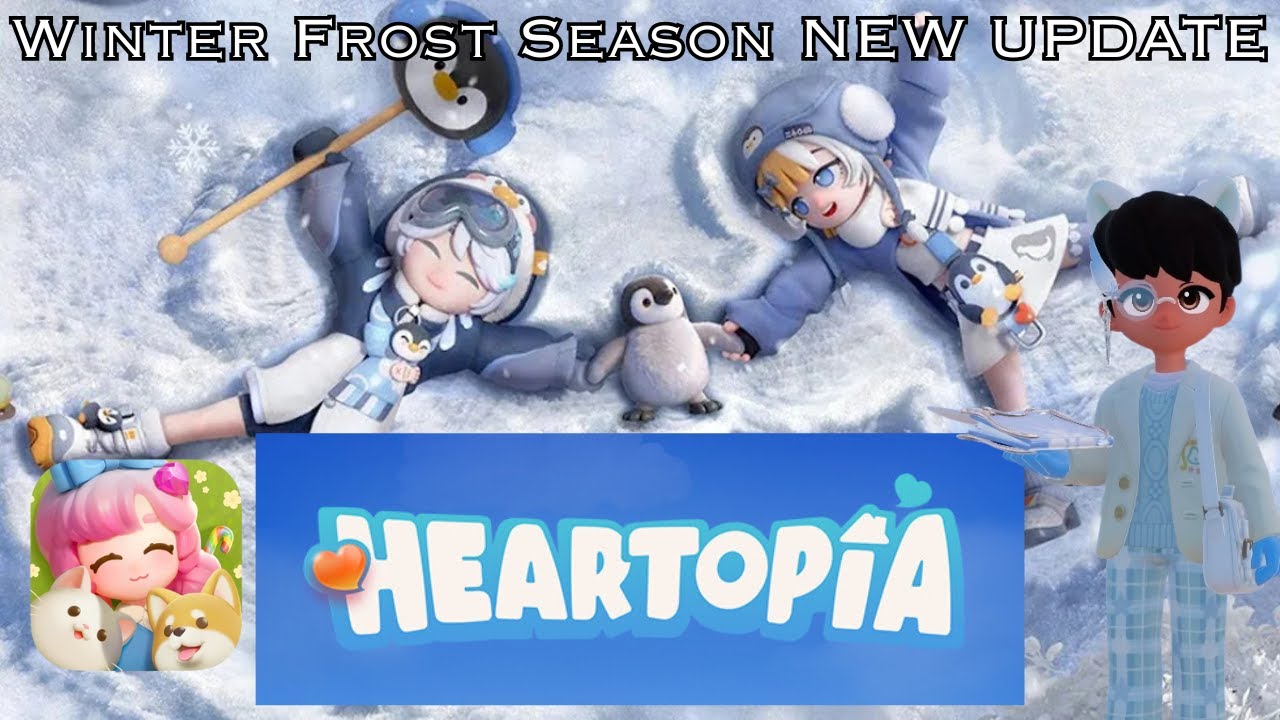 Chill Late Night Heartopia Game! NEW WINTER FROST SEASON UPDATE