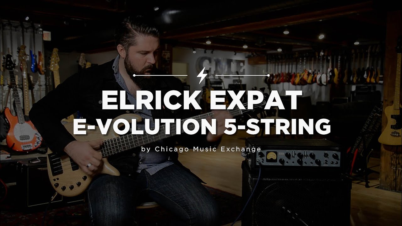 Elrick Expat E-Volution 5-String Bass | CME Quick Riff | Marc Najjar
