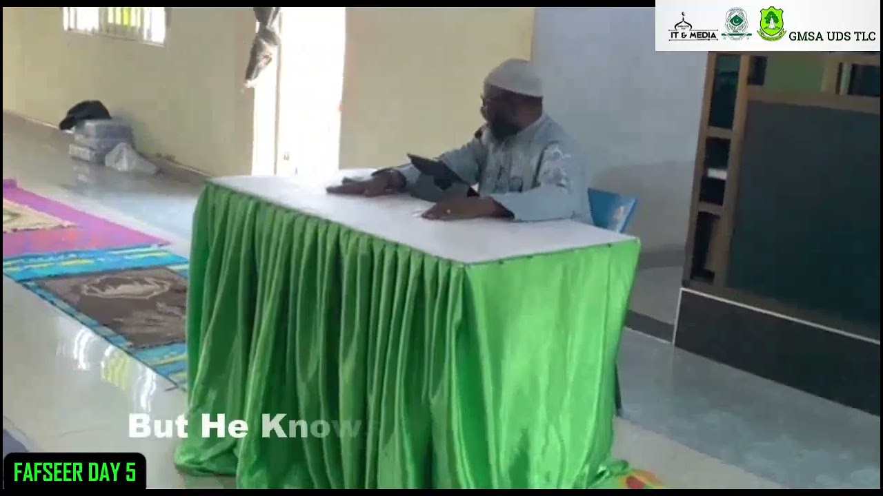 RAMADAN TAFSEER DAY 5 