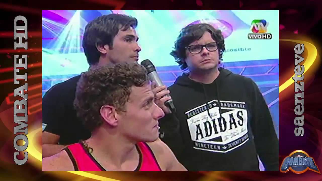 COMBATE 08/08/14 Krayg Peña Fue Sorprendido Por Su Cumpleaños En Combate.