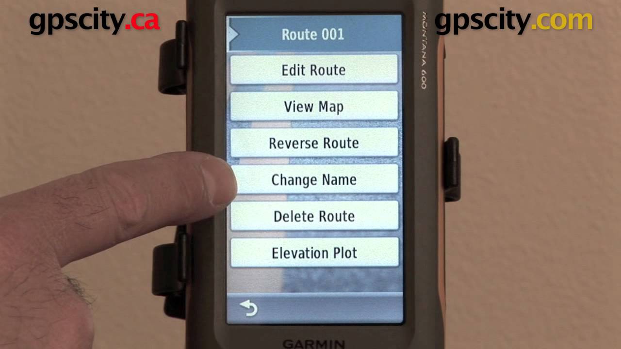 Garmin Montana 600 650 650t: Multi-Point Routing @ gpscity.com