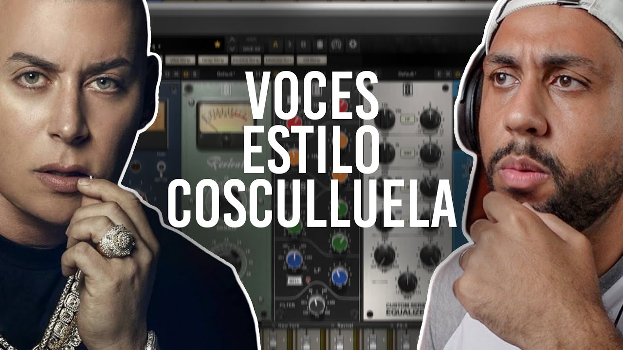 Así Mezclé las voces de Cosculluela 🎚️