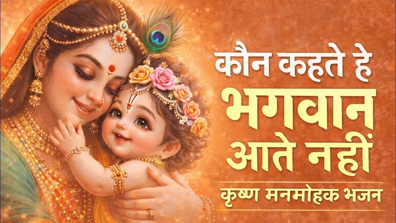 500k views ~ अच्युतम केशवम - Lyrical | Achyutam Keshavm Krishna Damodarm | कौन कहता है भगवान आते नही