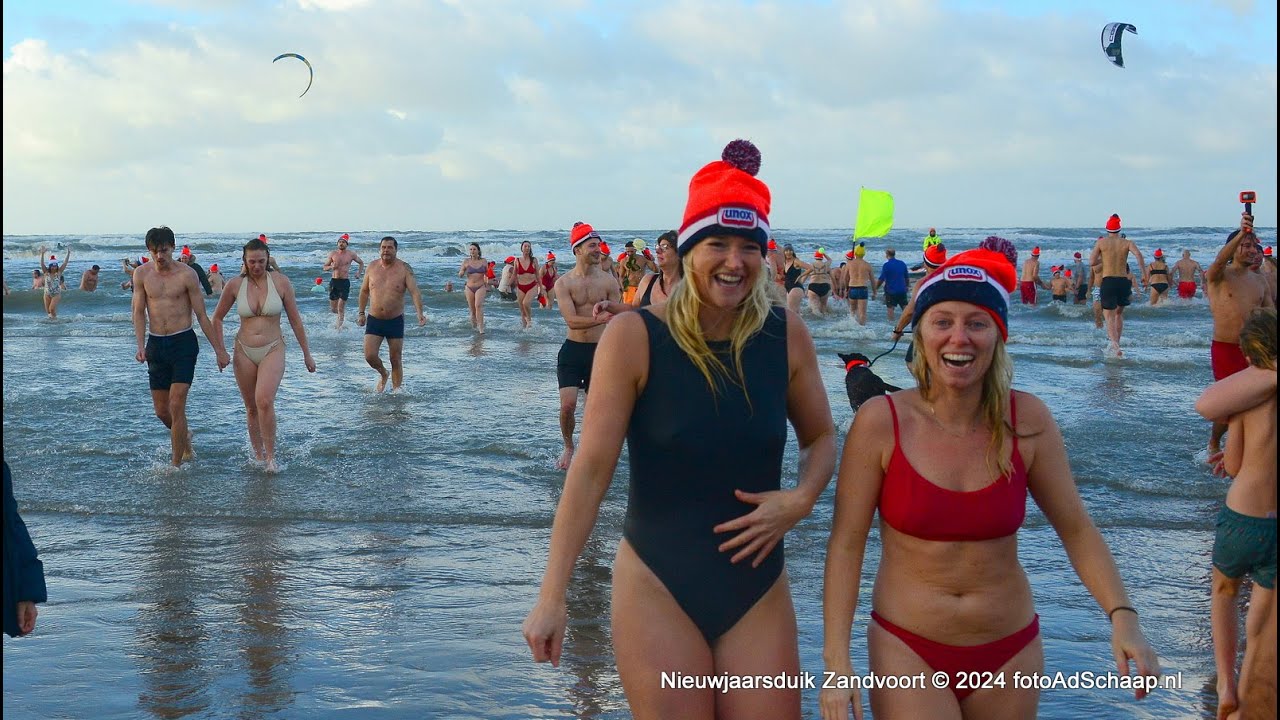 Nieuwjaarsduik 2024 Zandvoort