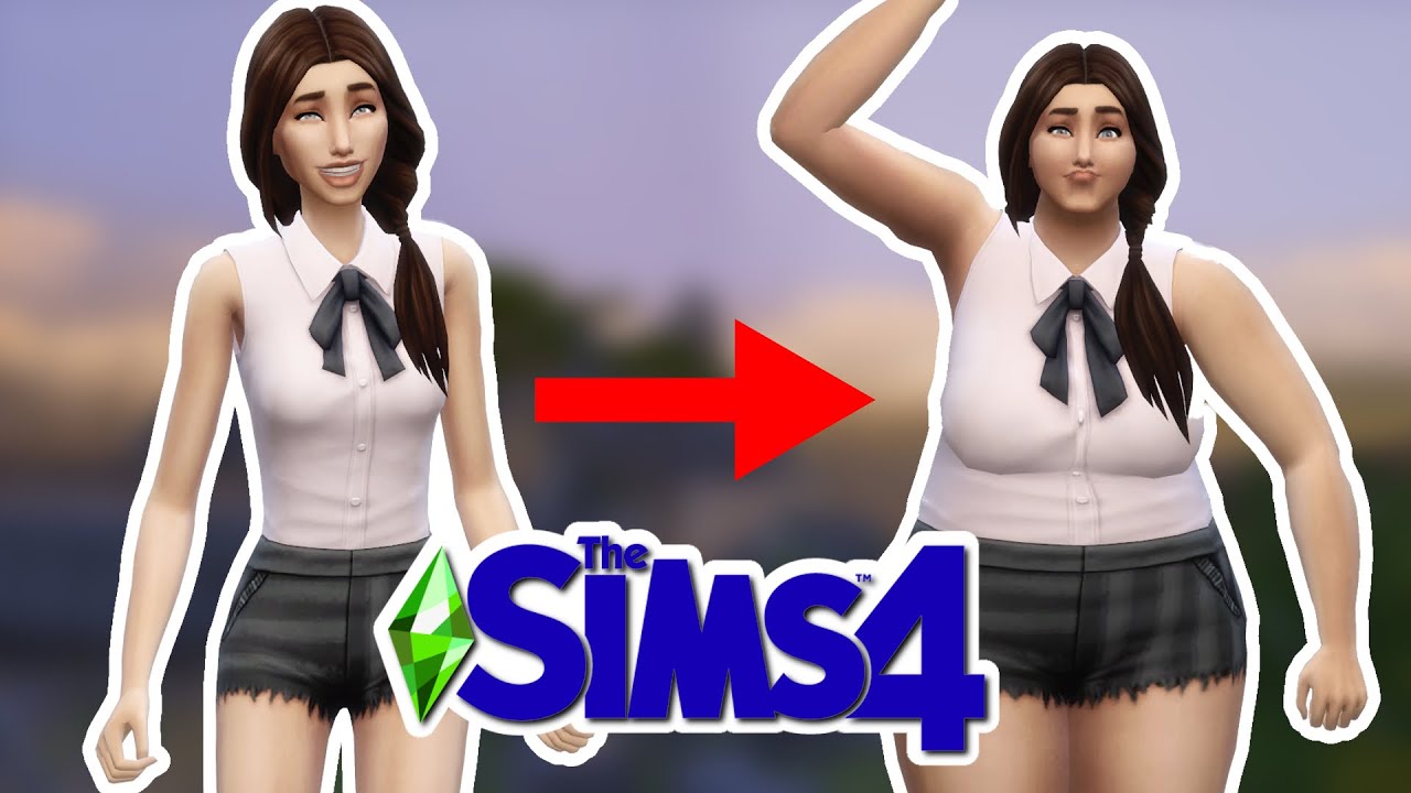 JAK TYJĄ SIMOWIE? (SYSTEM KALORII, MIĘŚNIE, FITNESS) - THE SIMS 4