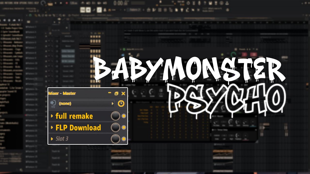 (KPOP FLP Download) BABYMONSTER - PSYCHO (Full Remake)