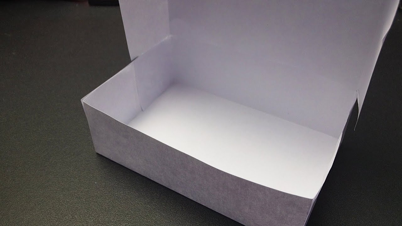 如何制作包装纸盒，DIY手工折纸