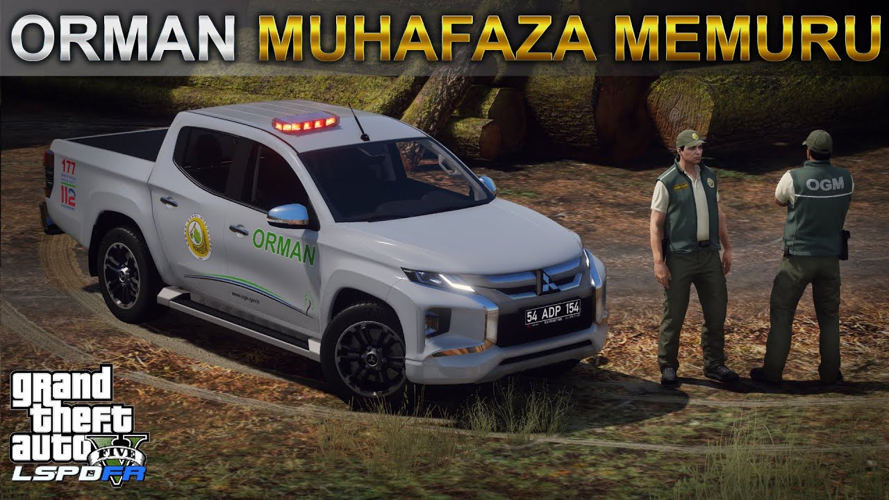 GTA 5 ORMAN MUHAFAZA MEMURU #1 | MİTSUBİSHİ L200 | LSPDFR