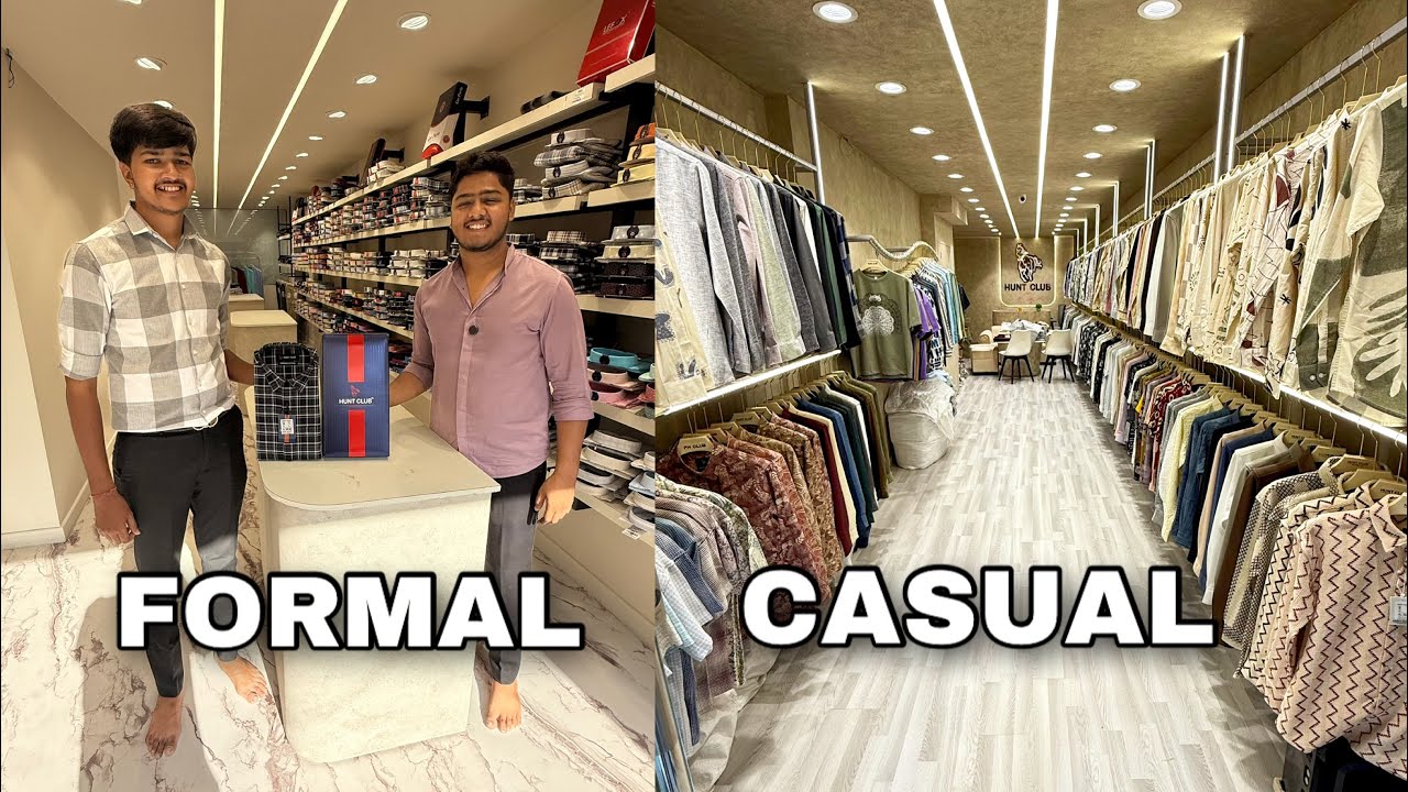 Biggest Shirts Sample House in Banglore / Casual and Formal Shirts Manufacturer