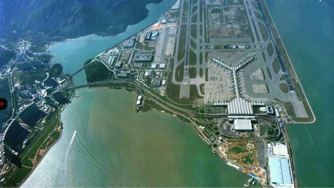 Projetos de Infraestrutura! Aeroporto Internacional de Hong Kong, um megaprojeto #projetos
