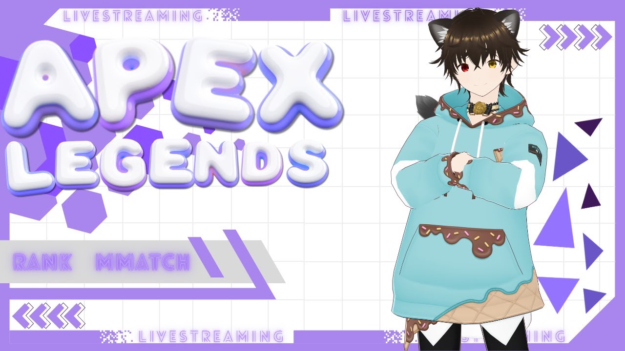 APEXランク配信！プラ２からどこまで行けるかな？