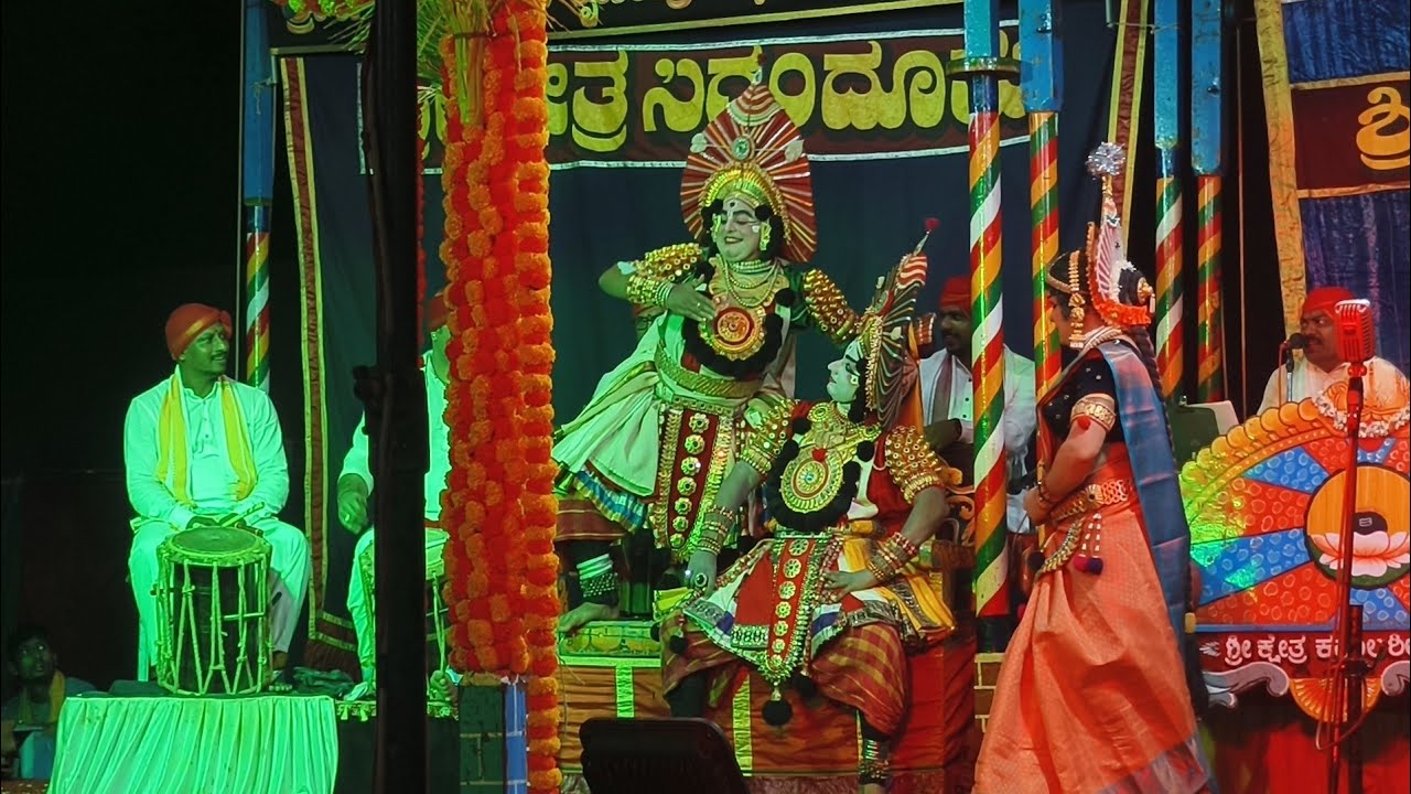 ಸಿಗಂದೂರು ಮೇಳ× ಕಮಲಶಿಲೆ ಮೇಳ 🔥 ಮತ್ಸ್ಯನಾ ರೆಕ್ಕೆಯೋಳು ಪದ್ಯಕ್ಕೆ ಕಡಬಾಳ ಅವರ ಸುಂದರ ಕುಣಿತ 😍