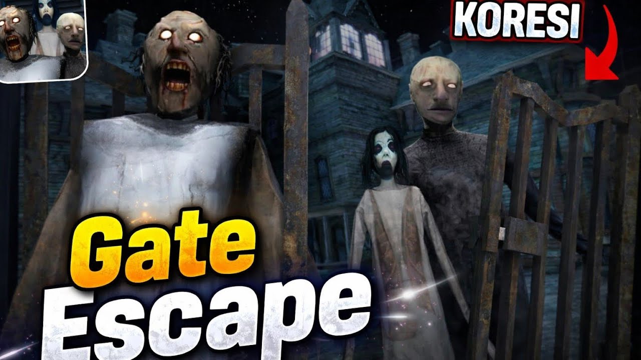 Granny Chapter 3😱Gate Escape|Horror Castle Escape Gameplay