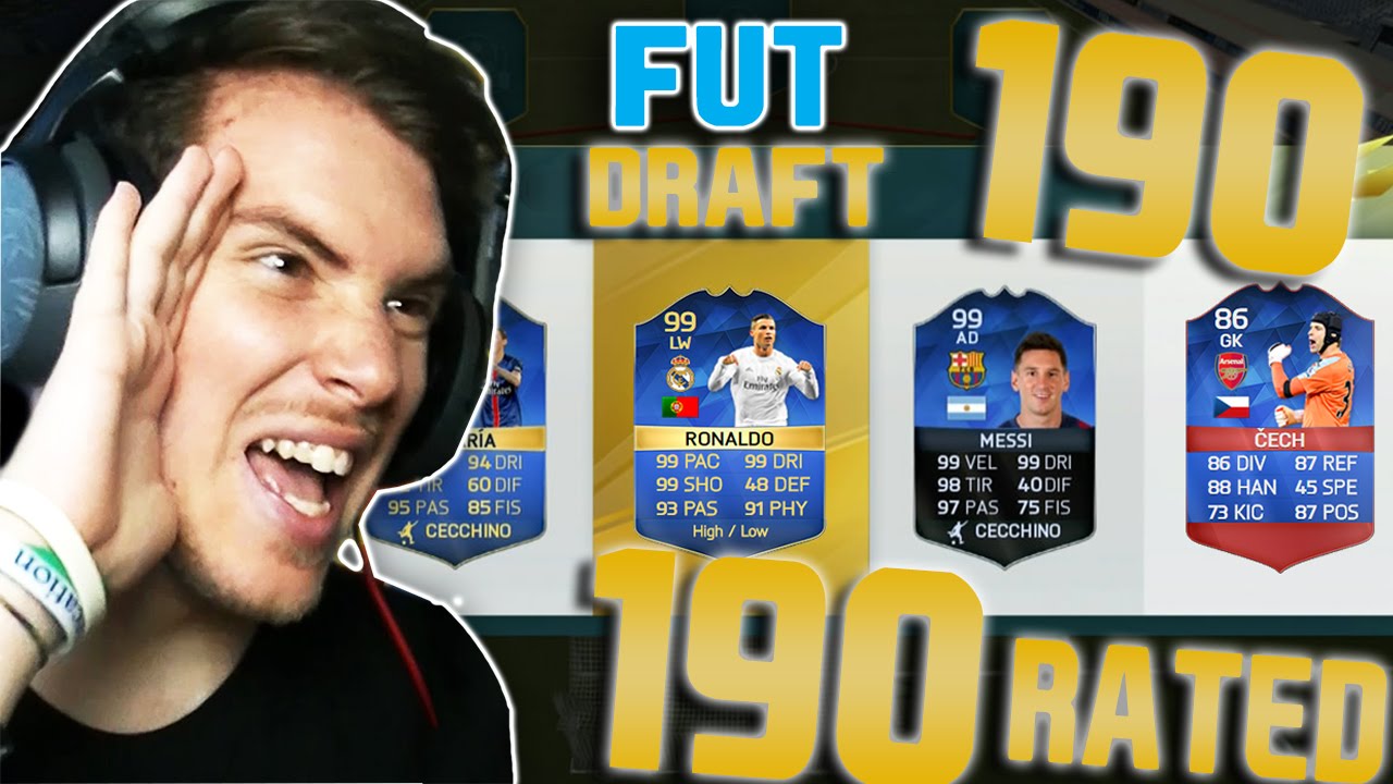190 RATED FUT DRAFT?? SOLO I PIù FORTI!!! - Fifa 16 Ultimate Team