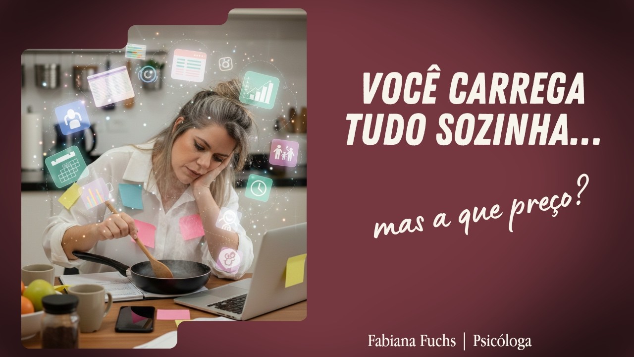 Você carrega tudo sozinha? Mas a que preço? #saudemental    #curartraumas  #autoconfiança