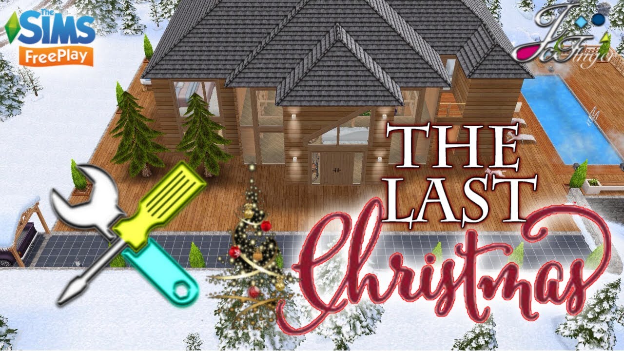⚠️ LIVE BUILD🛠 ⛄️ SNOW LODGE / LAST CHRISTMAS 🎥 By Joy.