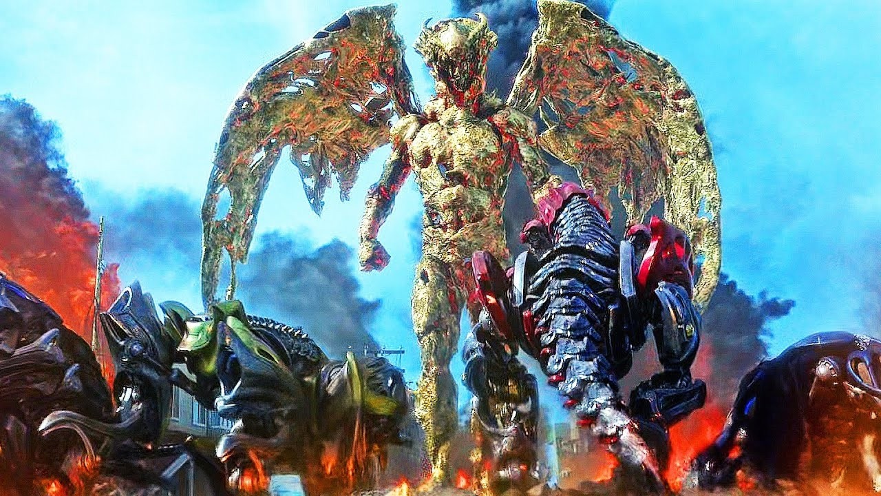 Super-humanos aprimorados precisam lutar contra invasores alienígenas que usam robôs gigantes.