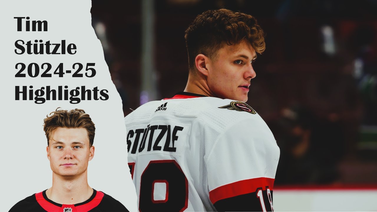 Tim Stützle 2024-25 Highlights