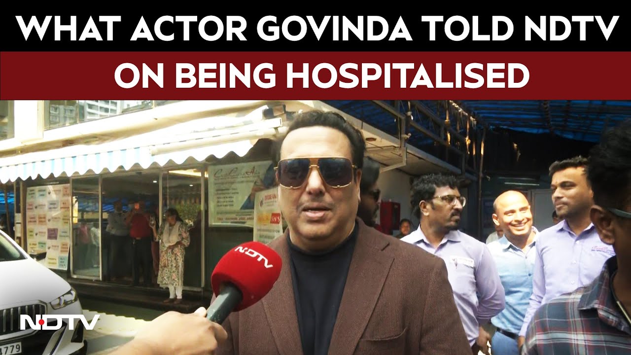 Govinda Hospitalised | Actor Govinda Discharged from Hospital, Advises Fans to Prioritise Health
