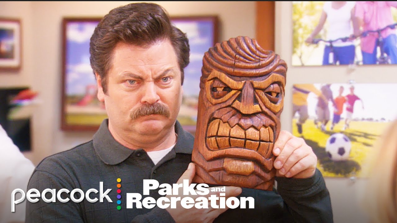 Parks and Rec but it's just the iconic gifts | Parks and Recreation