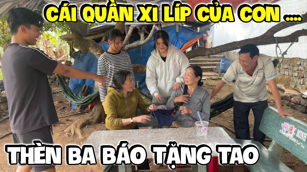 báo báo tặng quà cho dì hương mà lạ lẫm