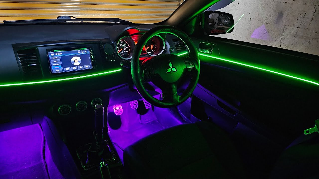 Установка фоновой подсветки Mitsubishi Lancer — VIP-атмосфера JDM!