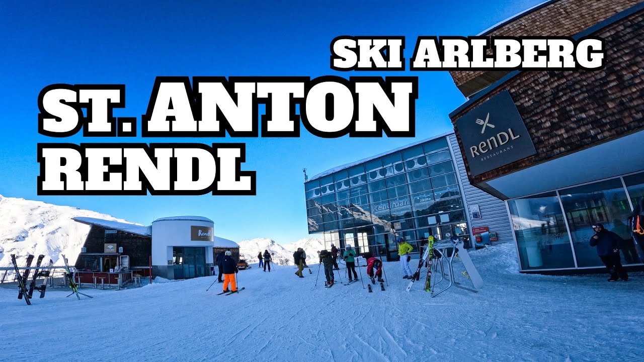 SKI ARLBERG ST. ANTON - Rendl early cold morning