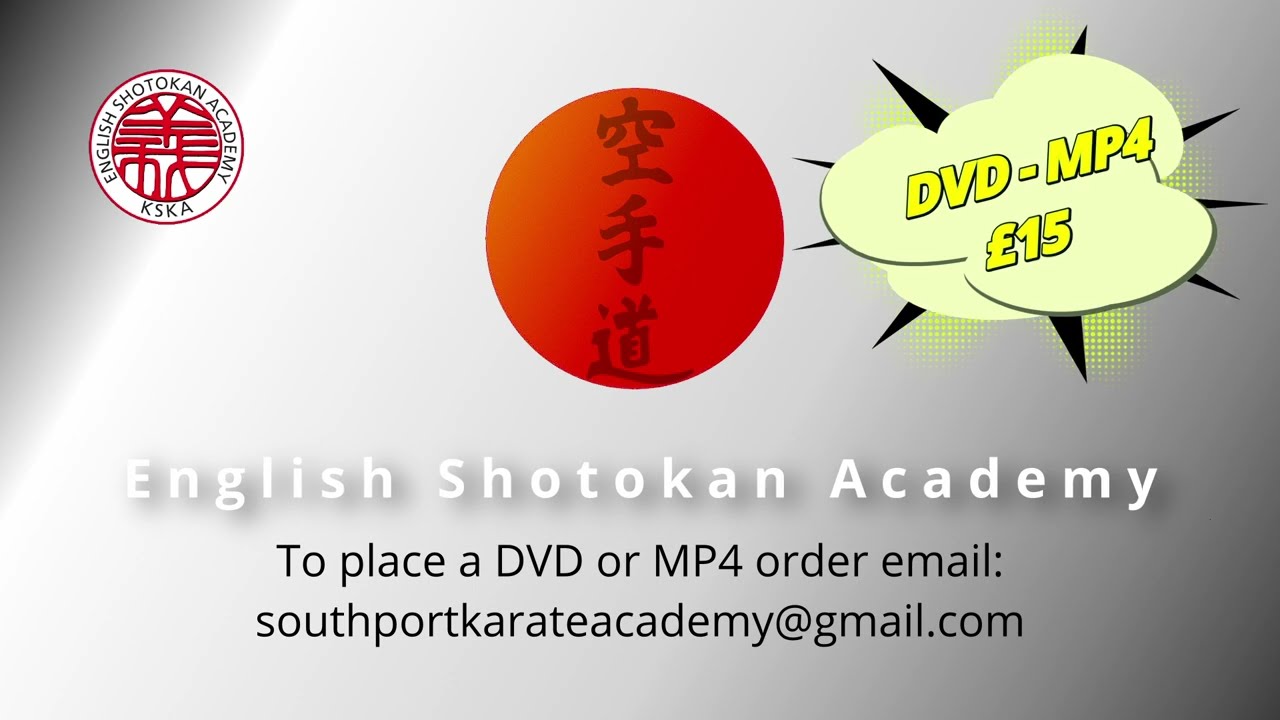 English Shotokan Academy Residential course 2025 video advert