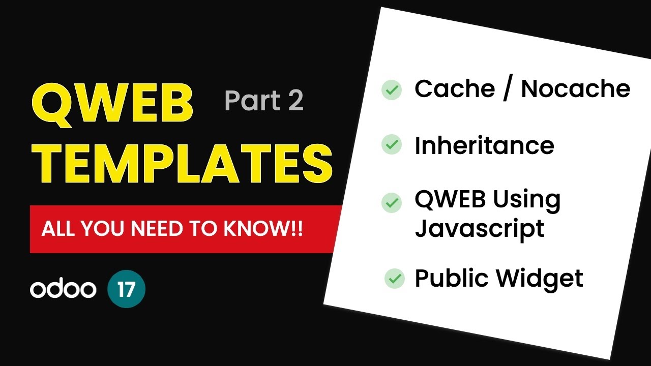 QWEB Templates | All You Need To Know (Part 2)