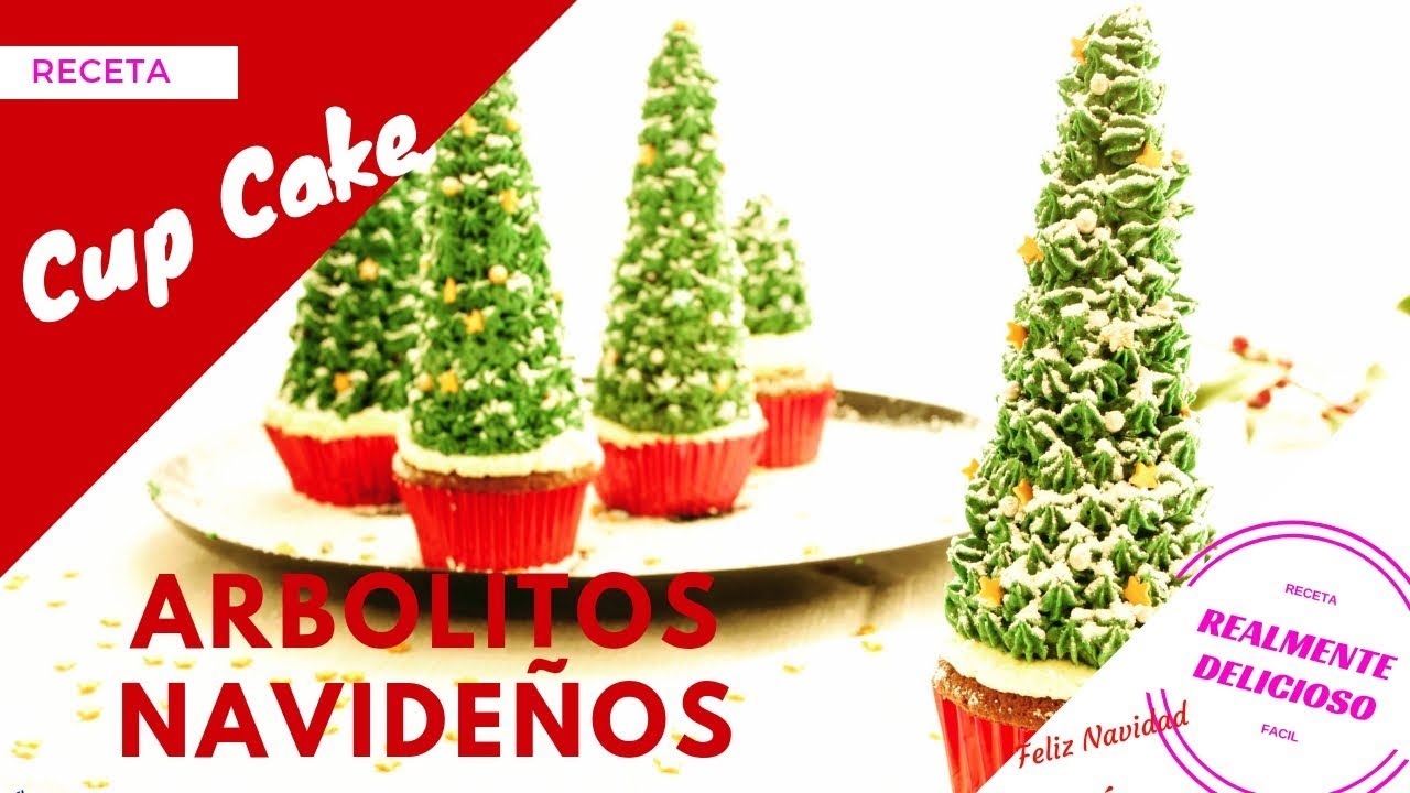 CUPCAKES NAVIDEÑOS | 🎅 | Realmente Delicioso