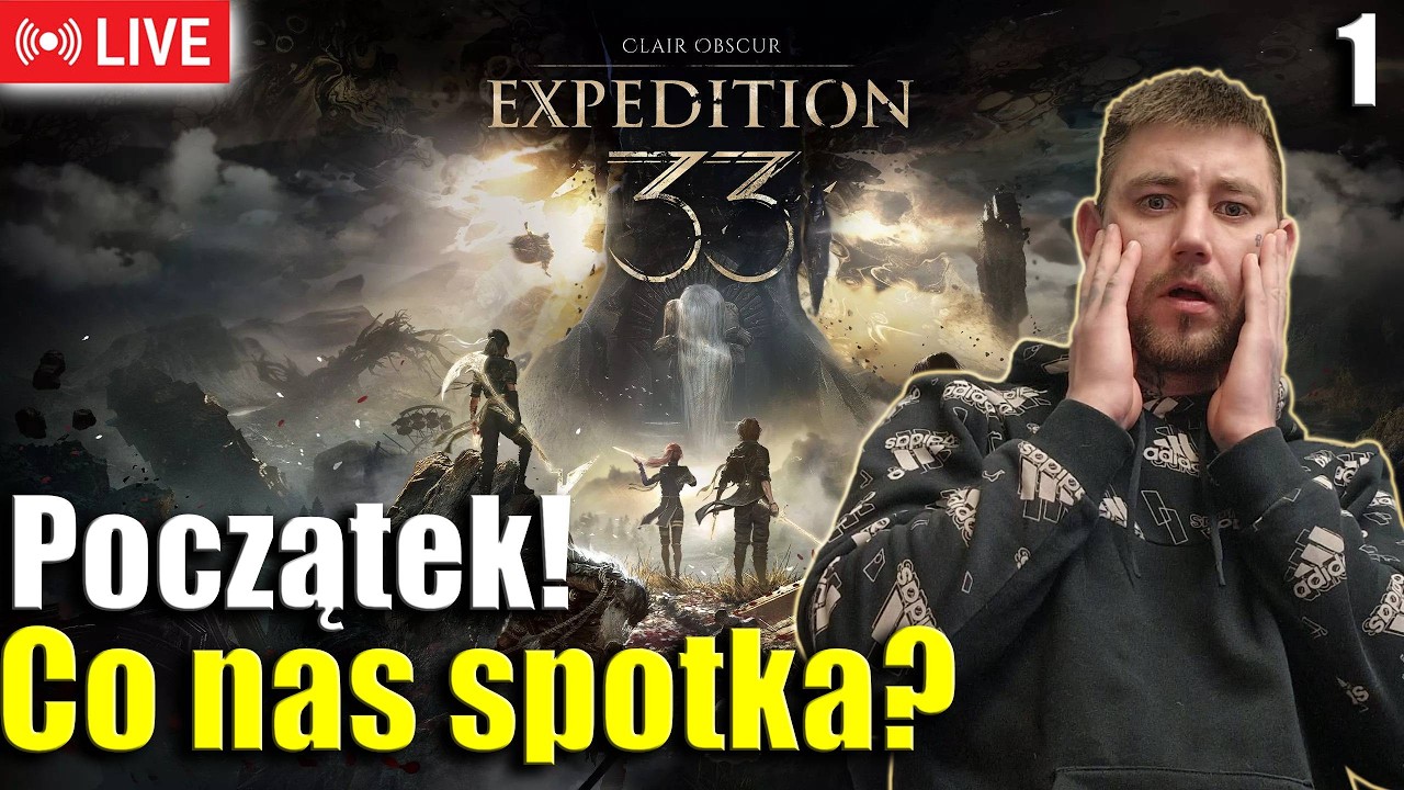 Początek przygody w Clair Obscure: Expedition33 🔴NA ŻYWO #1