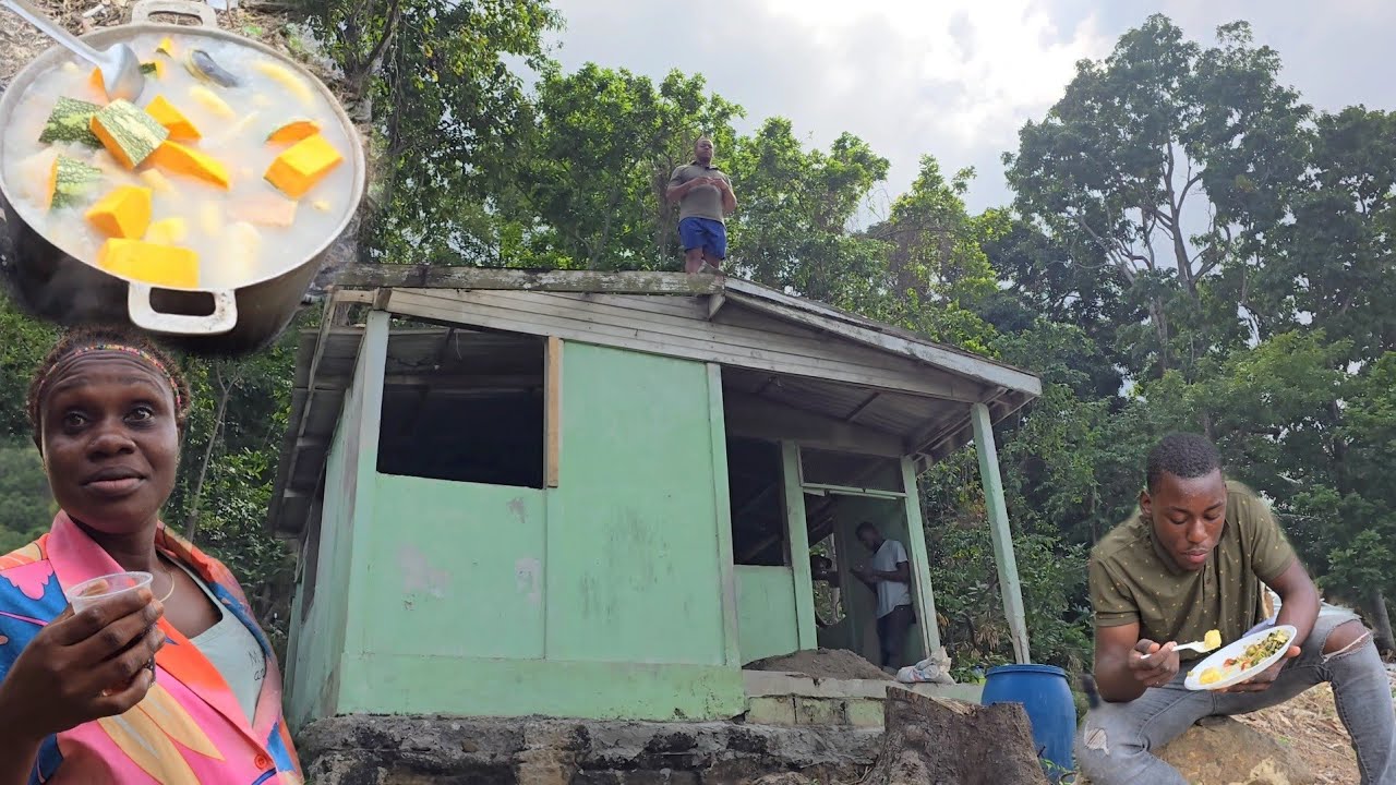 Vegetables w boil food | working hard to finish renovating this house