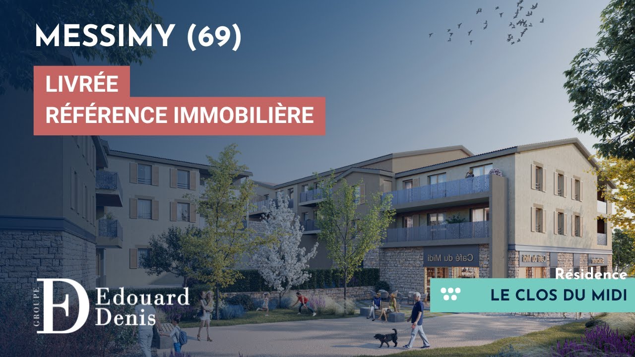 Immobilier neuf à Messimy (69) 💙 Résidence livrée 