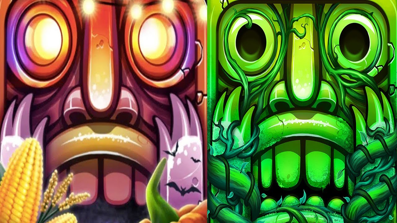 Temple Run 2 HAUNTED HARVEST VS Little Radha Run New Game