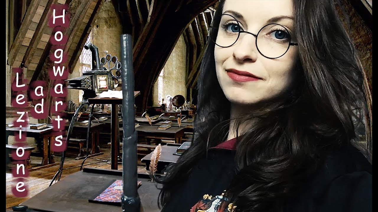 INCANTESIMI AD HOGWARTS ASMR ITA #harrypotter