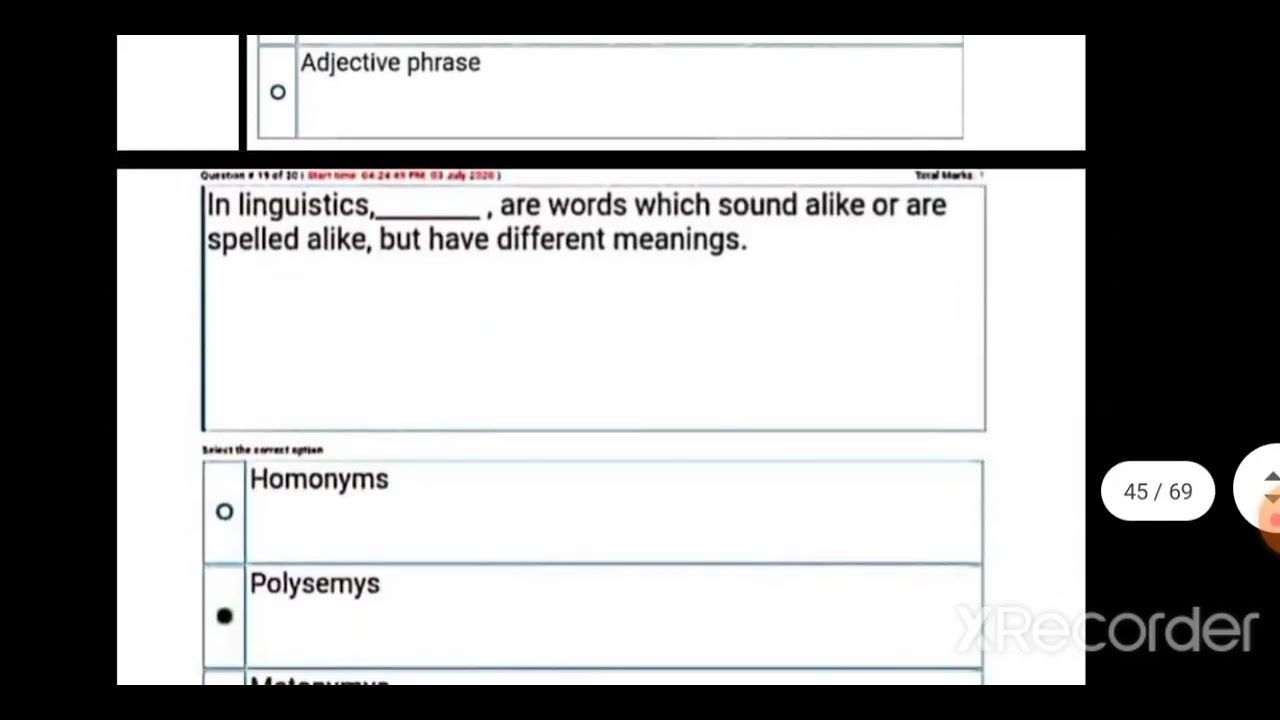 ENG 503 Final term Quiz ||final term  quiz ||2023