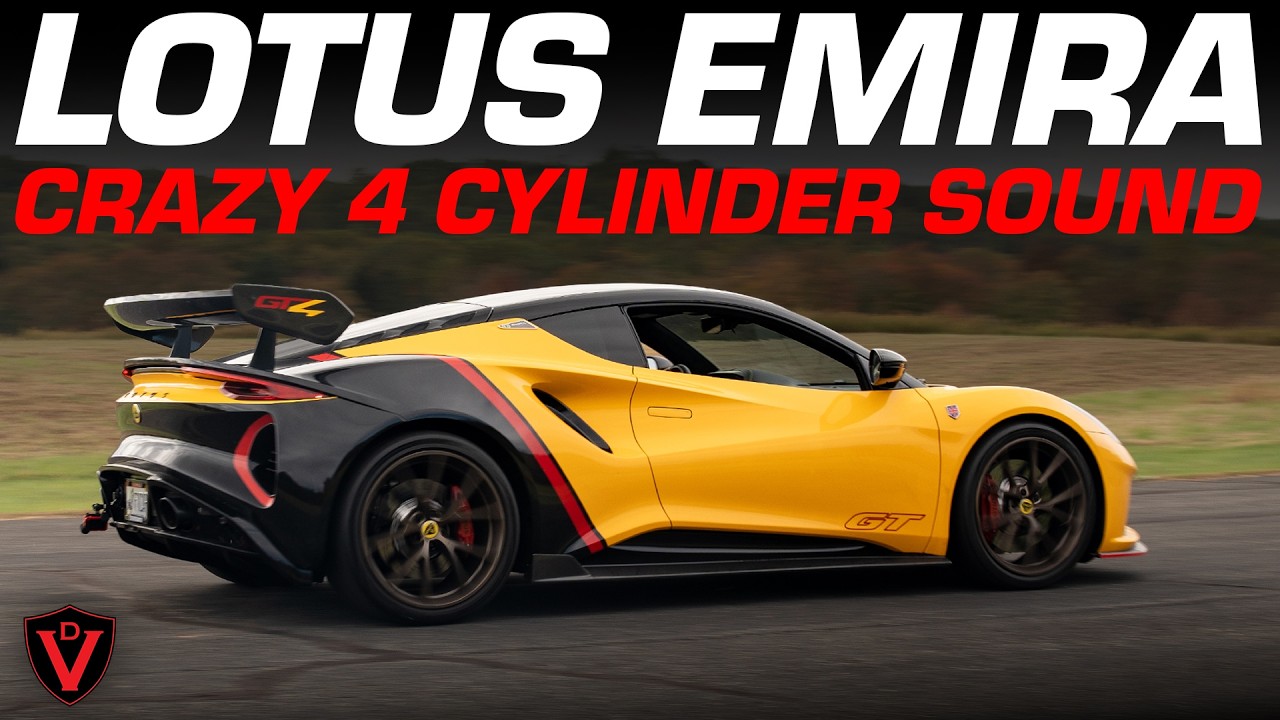 Наконец-то Lotus Emira с 4-цилиндровым двигателем звучит ПОТРЯСАЮЩЕ! | Выхлопная система и даунпа...
