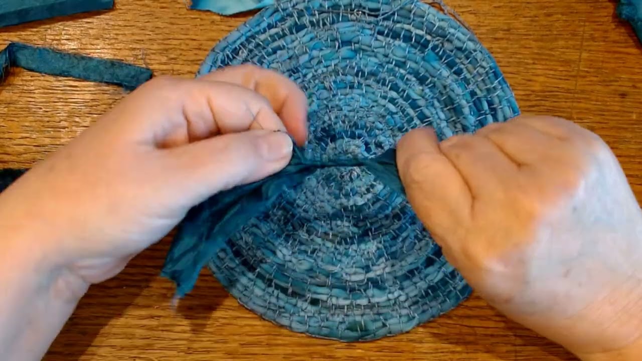Making Cordage from Fabric scraps