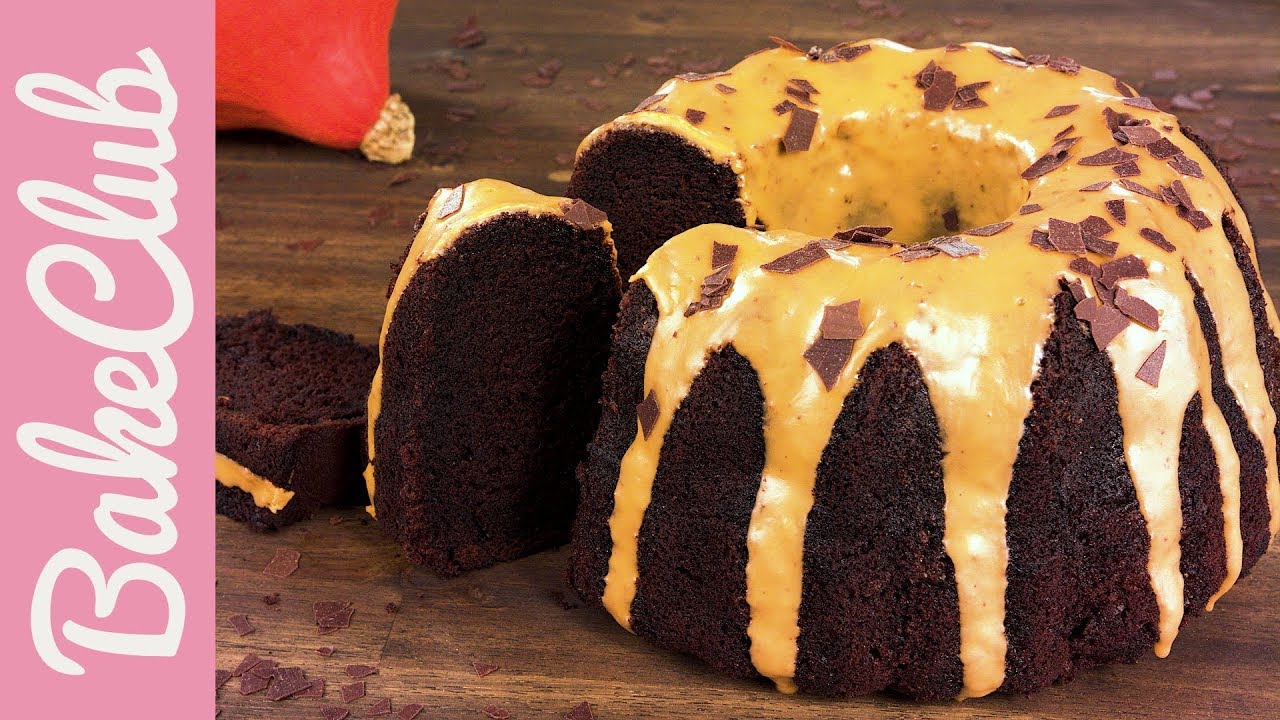 Saftiger Schoko-Kürbis-Gugelhupf | Kürbiskuchen (Herbst) | BakeClub